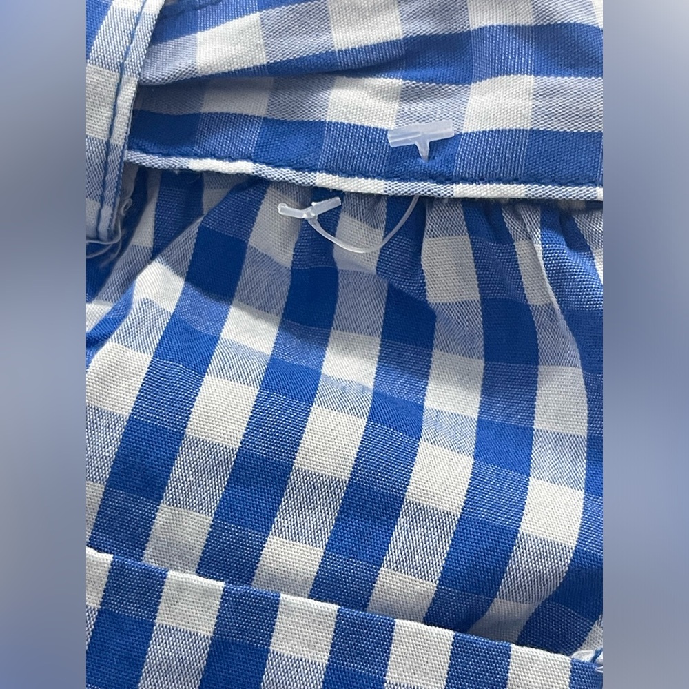 Copper Key Matching Set Blue & White Gingham - Picture 11 of 16